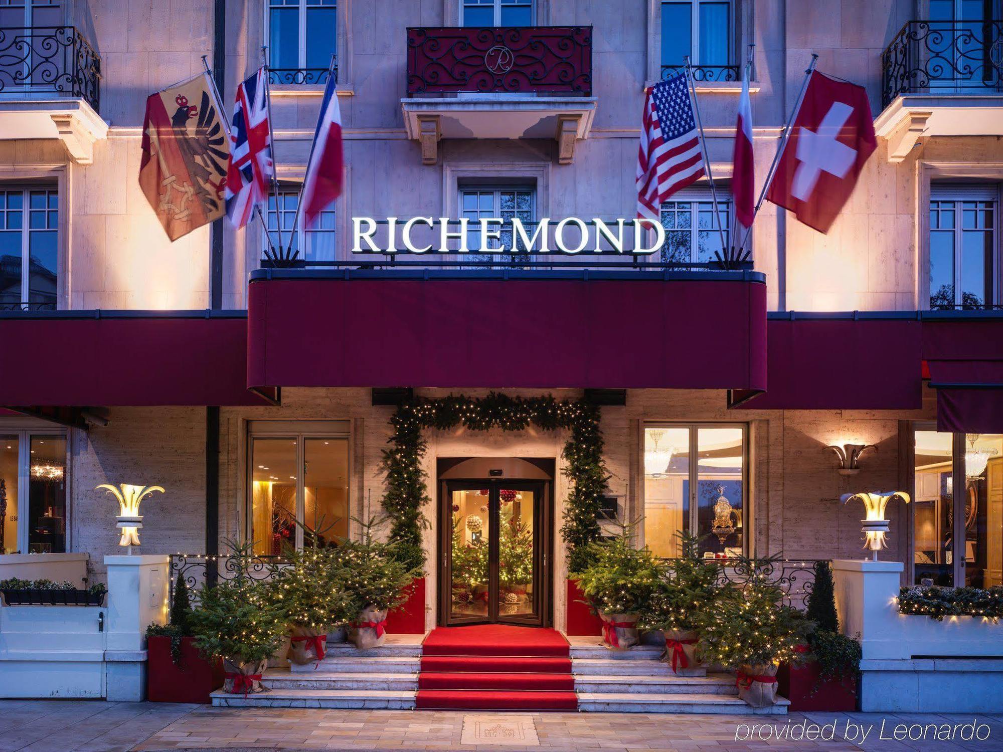 Hotel Le Richemond Genf Exterior foto