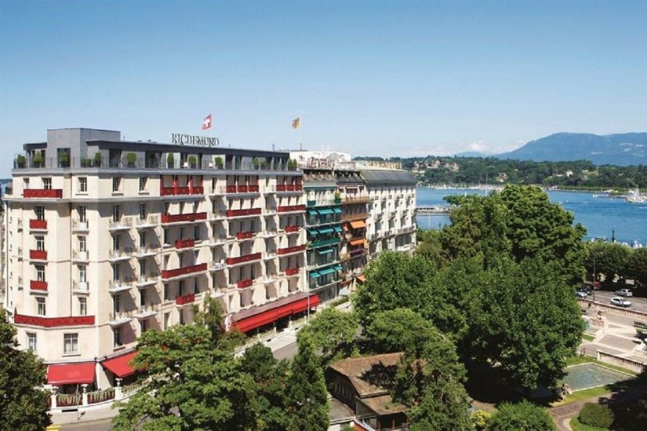 Hotel Le Richemond Genf Exterior foto