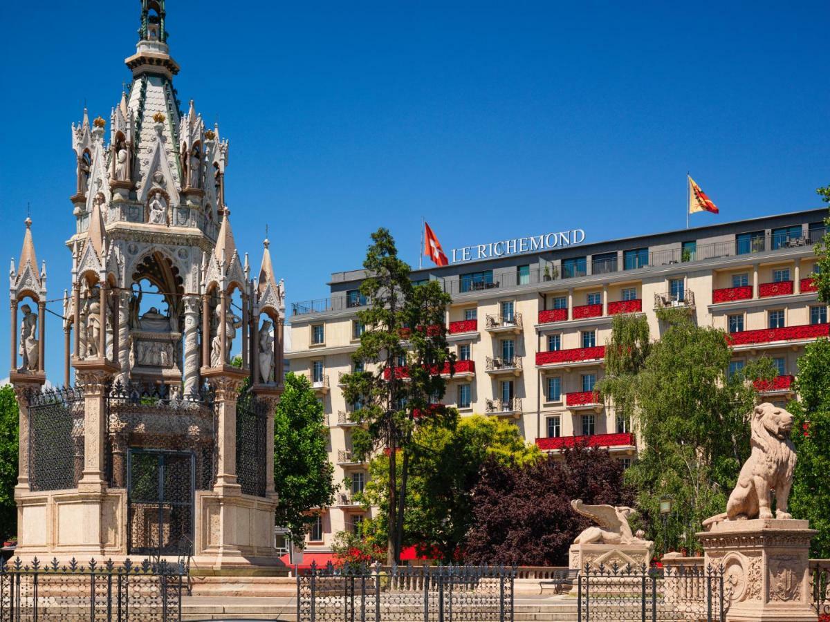 Hotel Le Richemond Genf Exterior foto